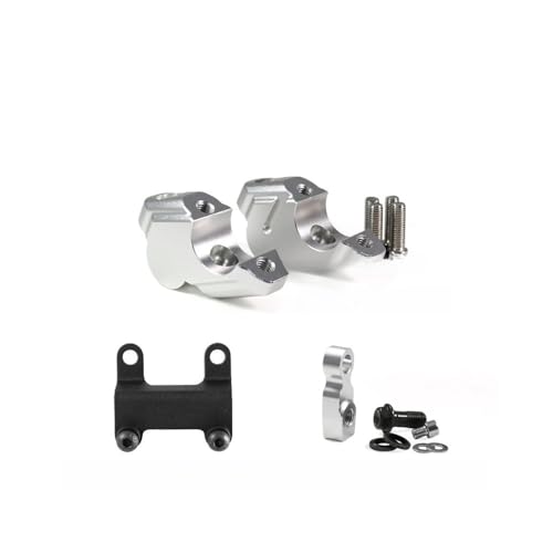 Pince montage rehaussement pour recul de guidon 28 mm pour pilote de MT-07