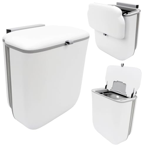 Miosugo Poubelle de voiture à suspendre pour cuisine, camping, camping-car, mur