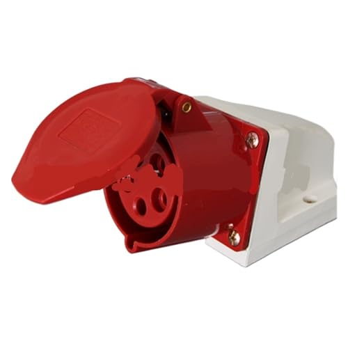 Prise industrielle 32A 5 broches 380V boîtier saillie étanche SF-125 triphasé