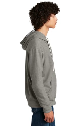 Apparel Globe Perfect Tri French Terry Full-Zip Hoodie, Soft Cotton Blend Lightweight Zip Sweatshirt with Pockets2