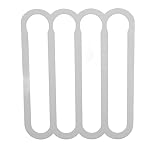 Wall Capsule Holder Compatible for Capsules, Vertical Horizontal Mount Coffee Pod Organizer, Space Saving Storage Rack for Kitchen Office (White)