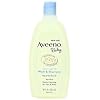 Aveeno Baby Wash & Shampoo ขวดบรรจุของเหลว 18 ออนซ์ แพ็ค 3 ขวด