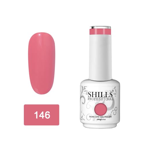 Image of SHILLS PROFESSIONAL UV /LED Soak Off Gel Polish (Gel nail polish) Nail art nail polish Color Shade 146