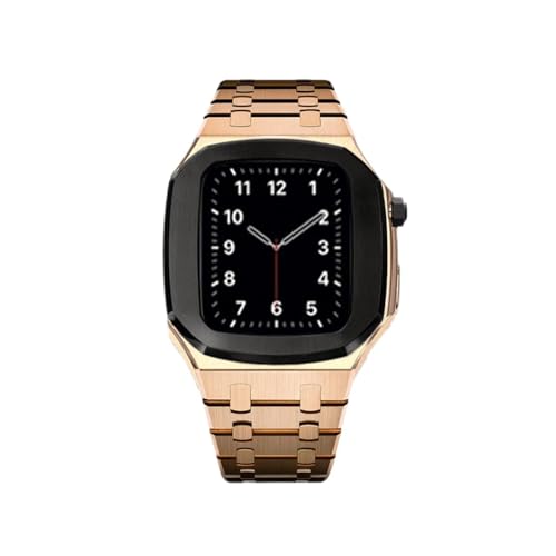 Bracelet acier inoxydable Apple Watch 45 mm 44 mm iWatch Series 8 7 金属