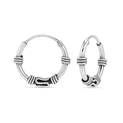 Braided Bali Hoop 16mm