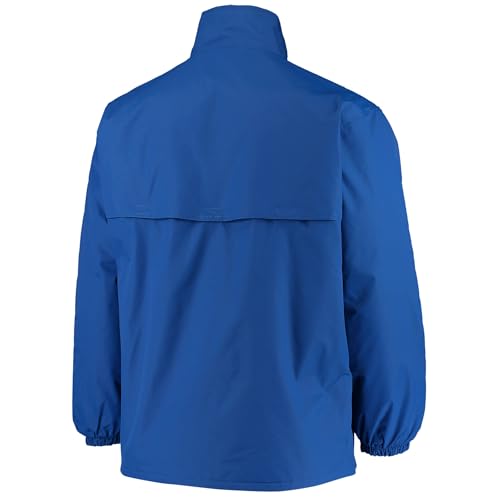 Image of dunbrooke Men's Royal Indianapolis Colts Triumph Fleece Full-Zip Jacket