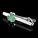 Dainty Clover Leaf Tie Clip Tie Bar for Men Silvery Fashion Shamrock Flower Necktie Suit Shirt Tuxeto Formal Wear Brooch Luck Dress Accessories St.Patrick's Day Party Jewelry Gift