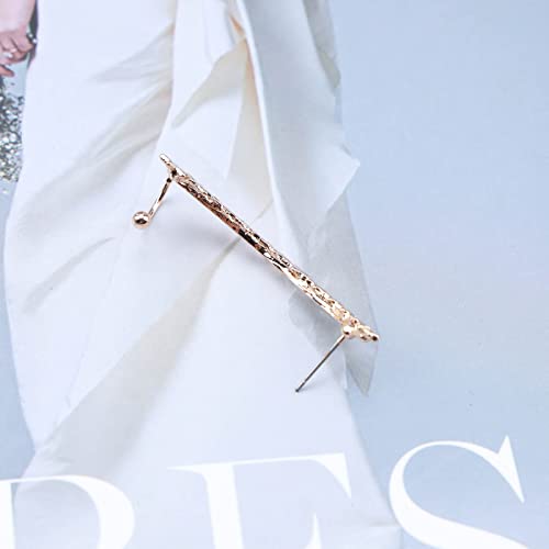 Inilbran Boho Star Ear Climber Earrings Gold Star Ear Cuff Wrap Crawler Earrings Vintage Star Cuff Earrings Star Crawler Climber Earrings Jewelry for Women and Girls - Image 5