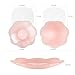 Hiramex Nippleless Covers, Silicone Breast Lift Reusable Breast Pasties Petals (Pink)