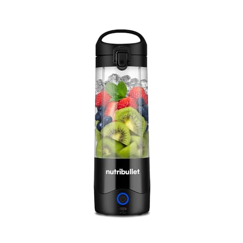 Mini Liquidificador Portátil NutriBullet – Blender Recarregável -Preto, Bivolt