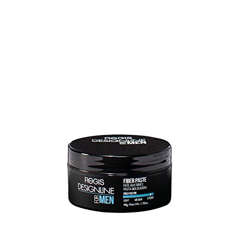 Fiber Paste, 1.7 oz - Regis DESIGNLINE - Strong Molding Fiber Styling Aid Adds Texture, Creates Shape, and Provides Manageability