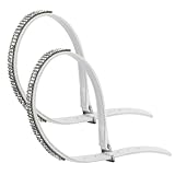 Sangles de chaussures : avec boucle de fixation, faciles à plier, finition soignée et bonne texture, respectueuses de votre peau, sangles de chaussures pour talons.