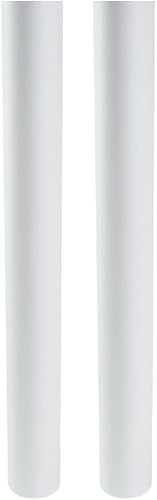 Rollo de papel de calco, 2 unidades de 12 pulgadas x 20 yardas (40 yardas), rollo de papel de trazado blanco translúcido transparente para dibujar