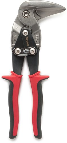 Titan Tools 11467 Left Cut Vertical Aviation Snips - Multi-Colour