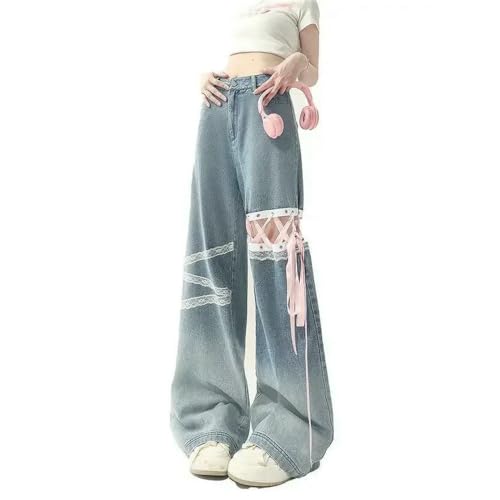 Jean américain coupe dentelle grande taille assumez votre style femme