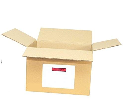 Pochette document ci-inclus protégeant vos factures de la pluie sur carton