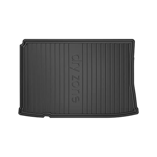 FROGUM DryZone Tapis de Coffre Pratique pour Citroën Nemo Combi 2007-2017, pour Fiat Qubo 2008-2020, pour Peugeot Bipper Tepee 2007-2017 | Bord Haut |...