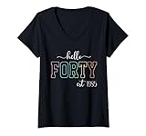 Hello Forty Est 1985 Tee