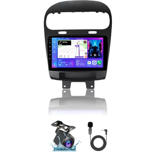 Image of ASURE Android 15 Car Stereo Dodge Journey 2011-2019, 9 inch CarPlay | 9 inch HD Touchscreen, 4+64GB Storage, Wireless Android Auto, GPS Navigation, DSP Audio, Bluetooth 5.4 & WiFi 6