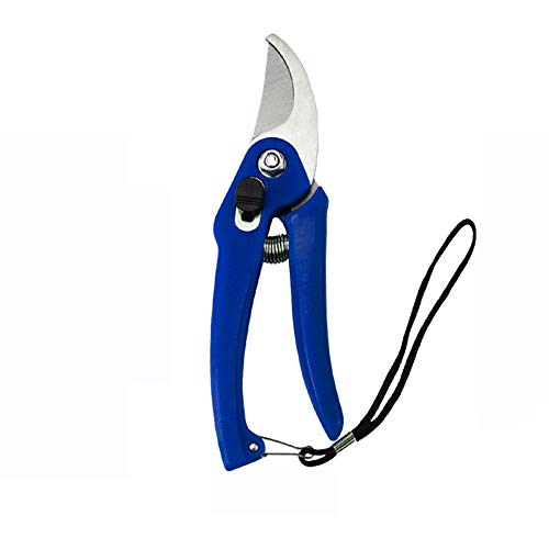JYCQ Multifunctional stainless steel garden garden household pruning shears garden scissors,Blue
