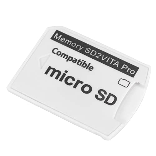 SODIAL Versión 6.0 Sd2Vita para PS Vita Tarjeta De Memoria TF para Psvita Tarjeta De Juego PSV 1000/2000 Adaptador 3.65 Sistema Tarjeta Micro- R15