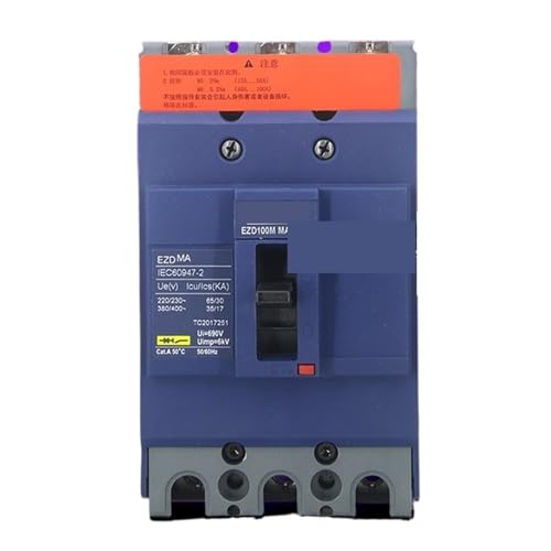 Disyuntor EZD100M 3P 40A con corte térmico de alta precisión