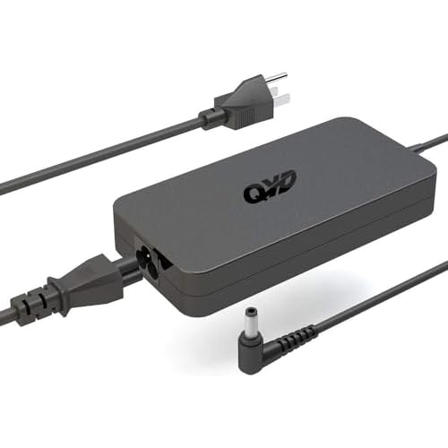 QYD 120W 19V 6.32A Power supply Replacement for Laptop-Charger Asus Zenbook G50 N53s N55 N750 N550j A550j C90srog Gr8 Zen Aio V230ic Rog Strix Gl553vd Gl553ve Gl552vw-Dh71 N500 ASUS Power Adapter Cord