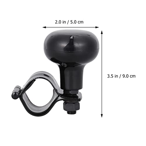 Botão giratório para volante: botão de volante fácil de girar bola de direção giratória para veículo