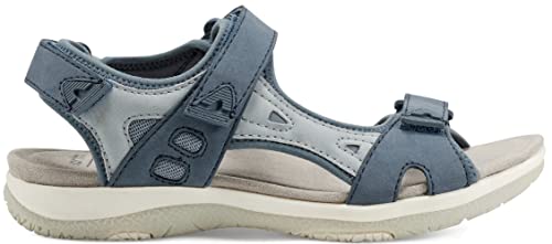Earth Origins Women’s Skylar Sandal I Slip Resistant, Suede Sandals for Everyday4