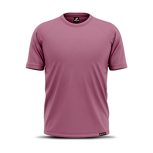 Camiseta Manga Curta Plus Size Adstore Rosa Masculina Térmica UV Segunda Pele Compressão (G3)