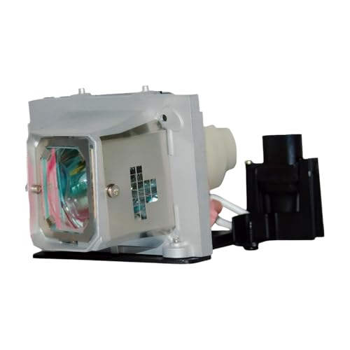 Lámpara y carcasa Jaspertronics para proyector Dell M410HD miniatura 1