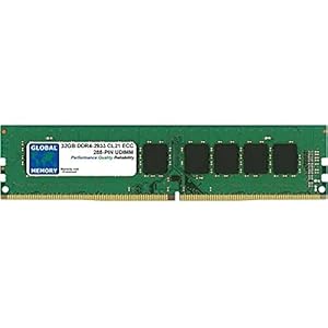 Global Memory 32GB DDR4 2933MHz PC4-23400 288-Pin ECC DIMM (UDIMM) Speicher RAM für Server/Workstations/Motherb...