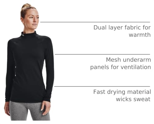Image of Under Armour Women's Authentics Mock Neck T-shirt