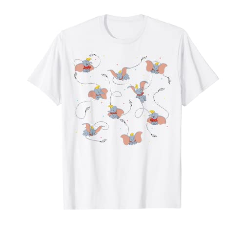 Disney Dumbo Feathers And Flights Camiseta