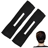 Hair Bun Maker 2pcs Hair Bun Roller Maker Simple Braid pour femmes ACCESSOIRES DE RETULAIR