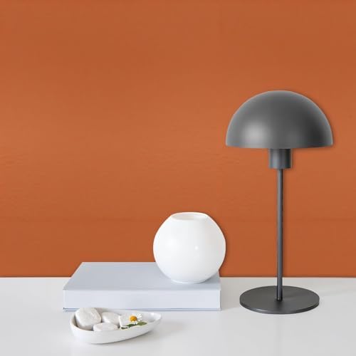 Peel and Stick Wallpaper Solid Terracotta Orange Textured Wall Wa...