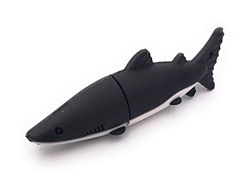Clé USB 3.0 requin noir 64 Go, l'accessoire de bureau original