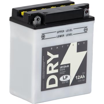 Batería seca para moto Landport LP 12Volt, 12Ah/10hr, 165 CCA- LB12A-B