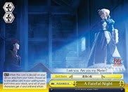 Weiss Schwarzun Fateful nocheFSs34-e033CC FSs34-e033FateStay Night Unlimited Blade Works Booster