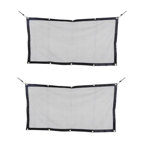 minkissy 2stücke Faltbares Hundeschutznetz Für Auto Und Zuhause Atmungsaktive Trennvorrichtung Für Haustiere Und Installieren Geeignet Für Hunde Und Katzen