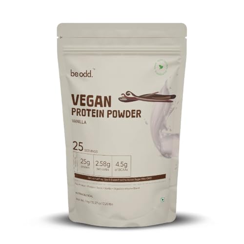 Image of Vegan Protein Powder | Quality Pea Protein Isolate | Sugar-Free, Easy to Digest |100% Natural Plant Protein | For Men & Women | 25gm per serving
