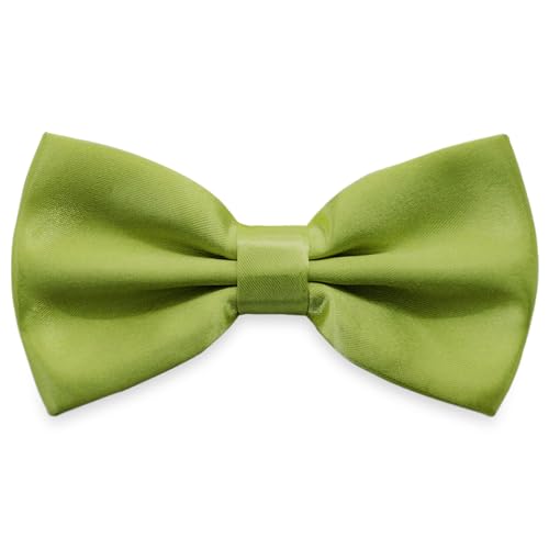 Image of Bow Tie for Men & Boys, Pre-Tied Bowtie Adjustable 9-18in, for Formal Tuxedo, Prom Party, Wedding