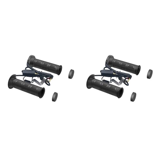 Poignées chauffantes moto de 22 mm avec variateur de température moulé