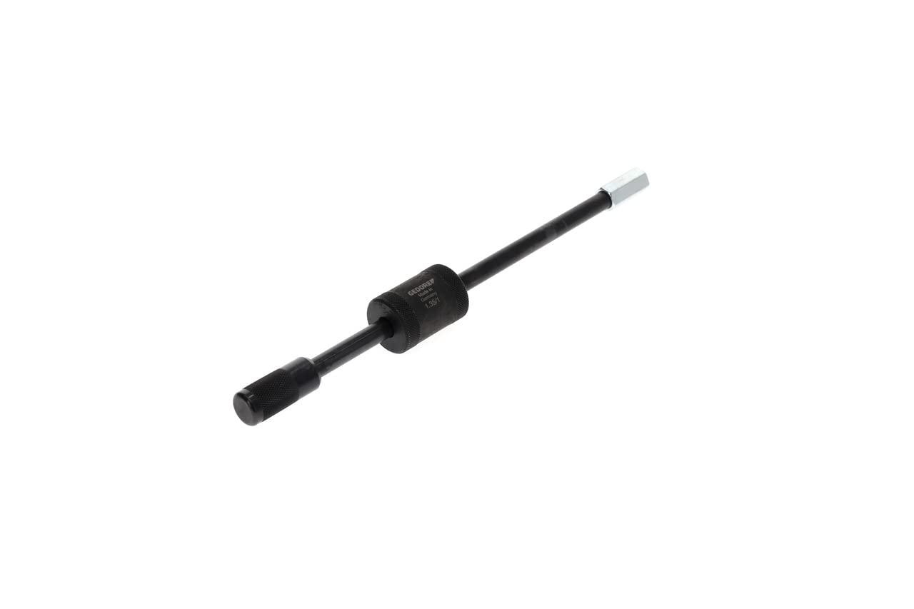 Gedore Black Slide Hammer For Small Ball Bearings, M10, Impact Weight 200 G, Usable With Thread Adapters, 270 Mm Long, 1.35/1