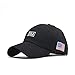 American Flag Baseball Hat - 6 Panel Hat Custom Caps Cool Baseball Hats Usa Cap Grey Gray Operation Hat Low Rise Condor Women Best Mens Classic Operator America Youth Adult Military Boy Girl Youth