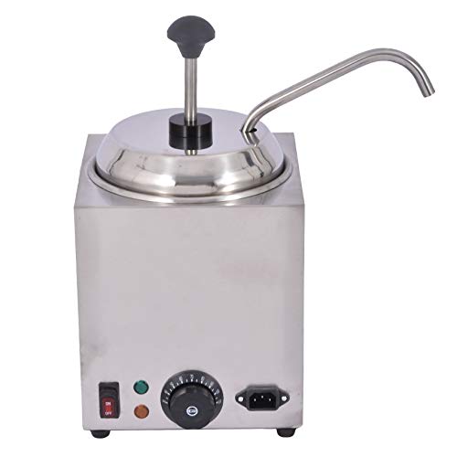 grace Commercial Cheese Warmer Dispenser Pump Stainless Steel 200 * 200 * 420 Millimetre
