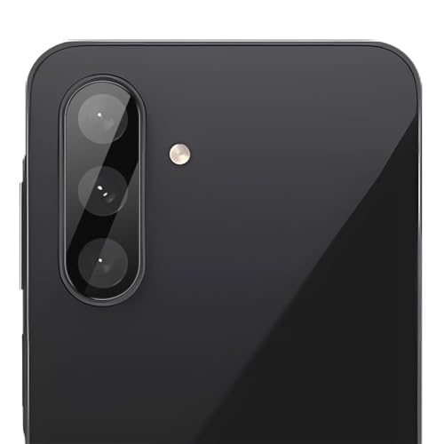 Image of FabeKee Back Camera Lens Protector for Samsung Galaxy A37 | Samsung A57 5G Camera Glass Protector Guard [3D Premium] - Black