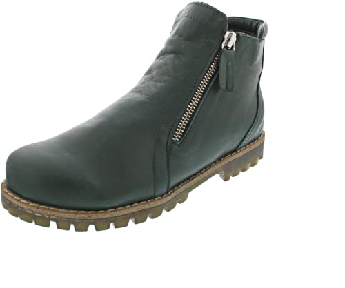 Andrea Conti Stiefelette Grün – vue 4