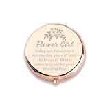WUSUANED Flower Girl Mirror