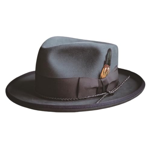 Chapeau en feutre hiver automne pour adulte chapeau femme derby